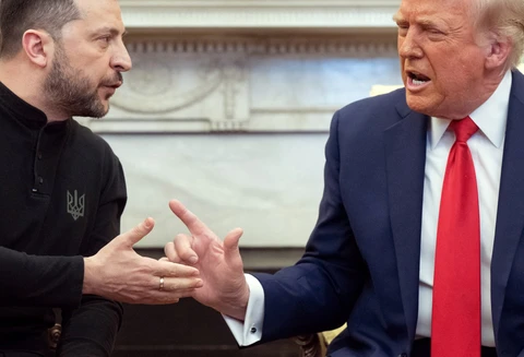 Tổng thống Zelensky đã phản biện mạnh mẽ trước các phát biểu của ông Trump